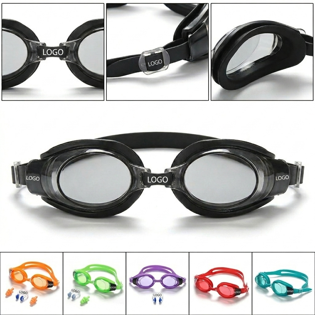 CrystalClear Comfort Anti-Fog Swim Goggles for Kids and Adults