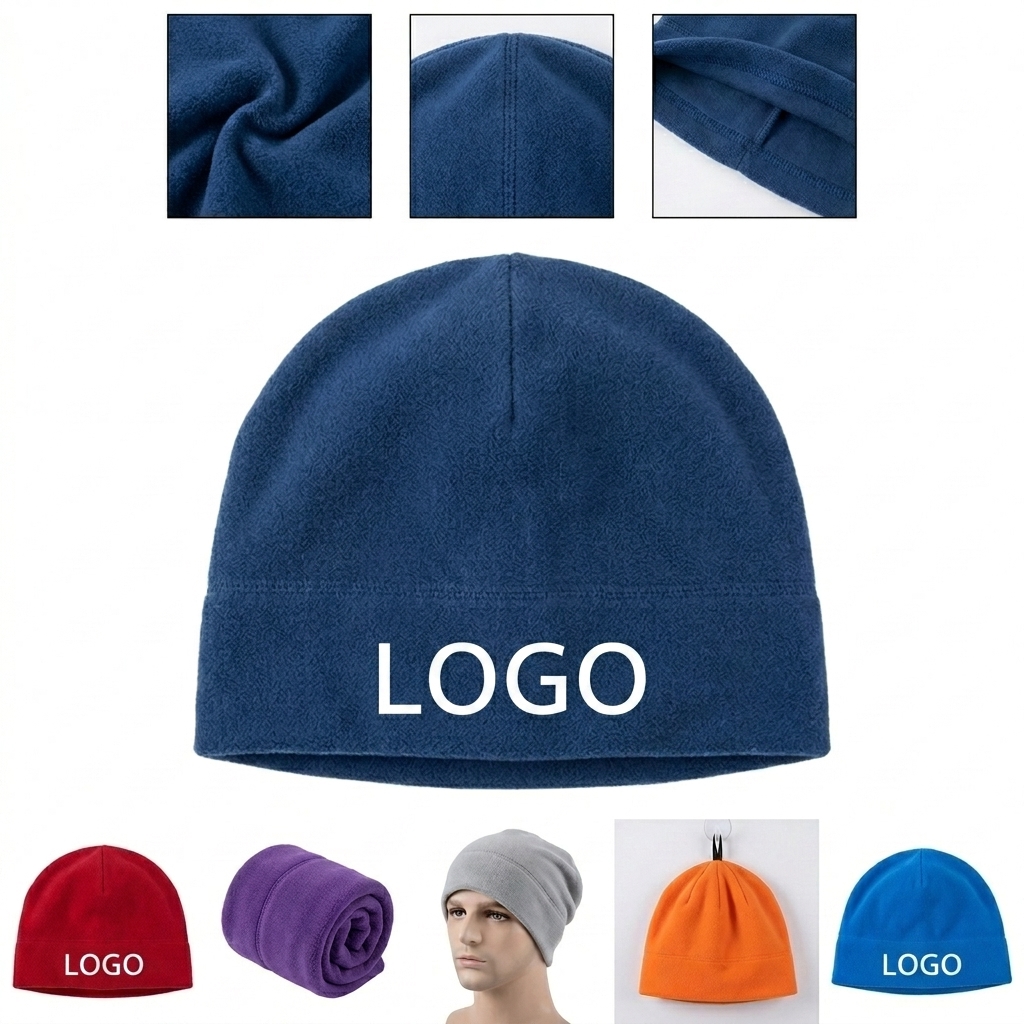All-Season Fleece Skull Cap - Warm & Comfortable Hat for Helmets & Outdoor Wear