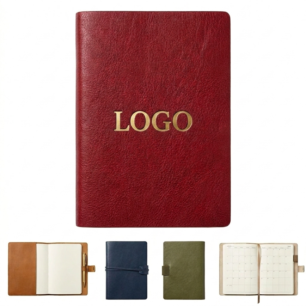 Secure Snap Pocket Planner with Bookmark - Multi-Color Edition