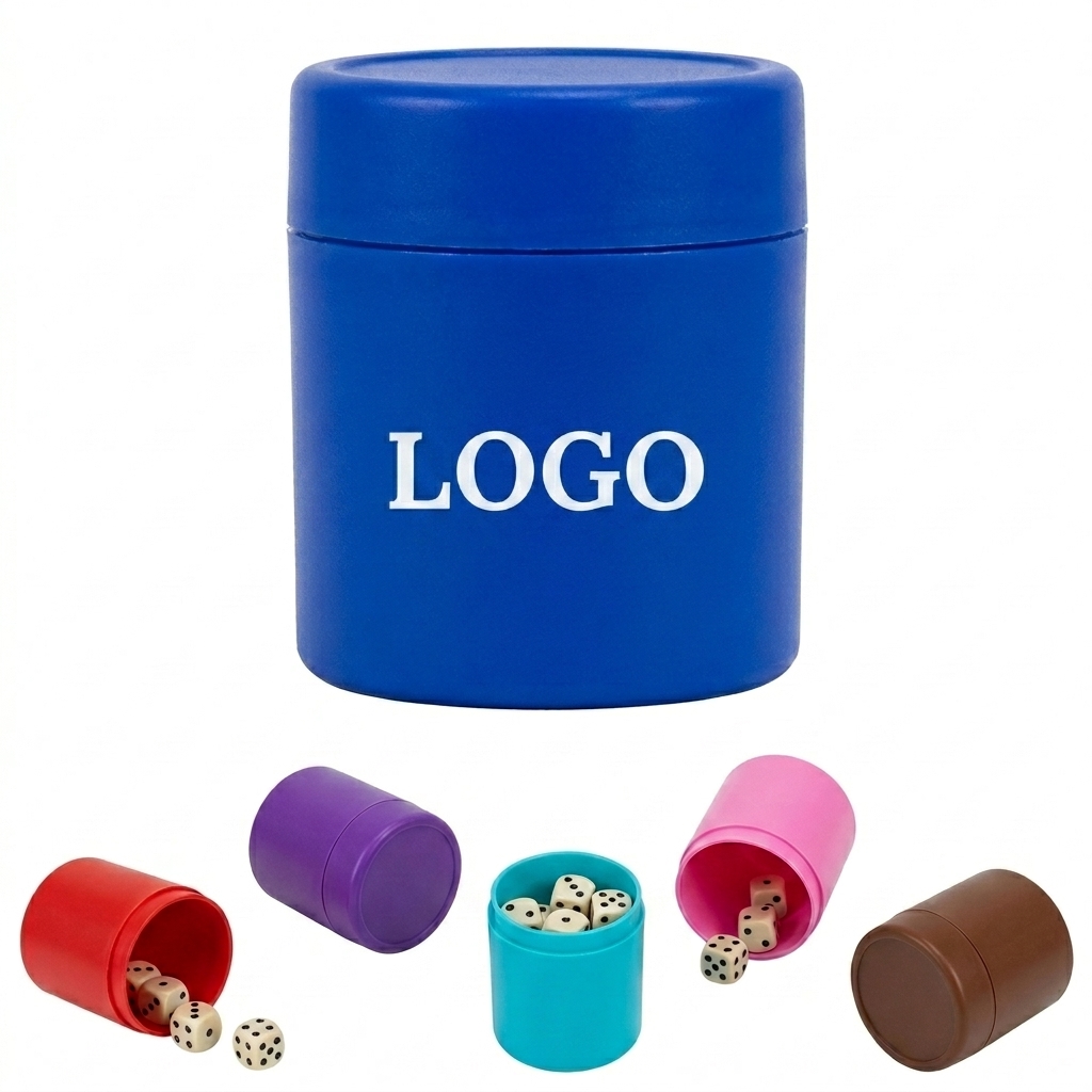 Family Game Night Dice Storage Cup for Tabletop and Party Entertainment