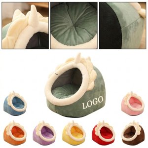 Unicorn Plush Cat Bed and Playhouse
