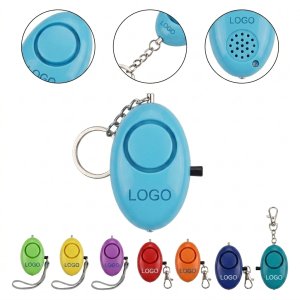Personal Safety Alarm Keychain with 120DB Loud Siren and LED Light