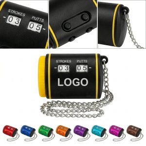 Solo Golf Stroke & Putt Counter with Clicker