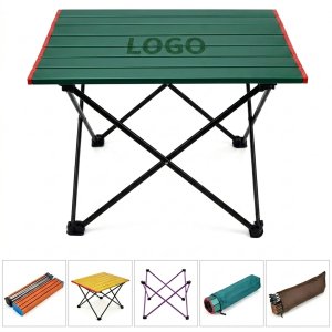 Portable Aluminum Folding Picnic Table for Outdoor & Indoor Use