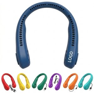 Wearable USB Neck Fan with Fixed Airflow