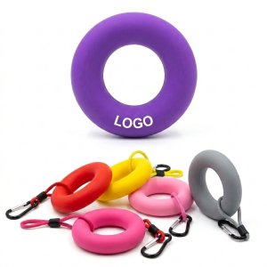 Portable Finger & Hand Strengthener Rings with Adjustable Resistance Levels