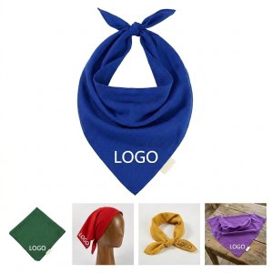 Versatile Tie-On Triangle Headband - Comfortable Adjustable Strap for Any Occasion
